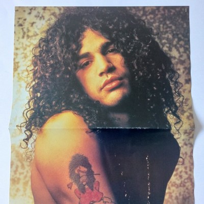 SLASH & MAX CAVALERA - RAW Double Sided Centerspread Poster A3 Size (1992)