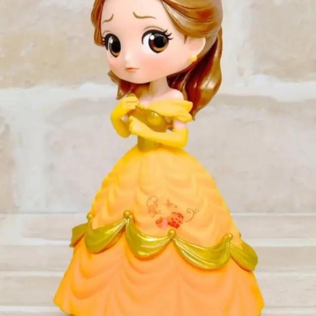 Disney Beauty and the Beast Belle Special Color Qposket Figure, 14cm