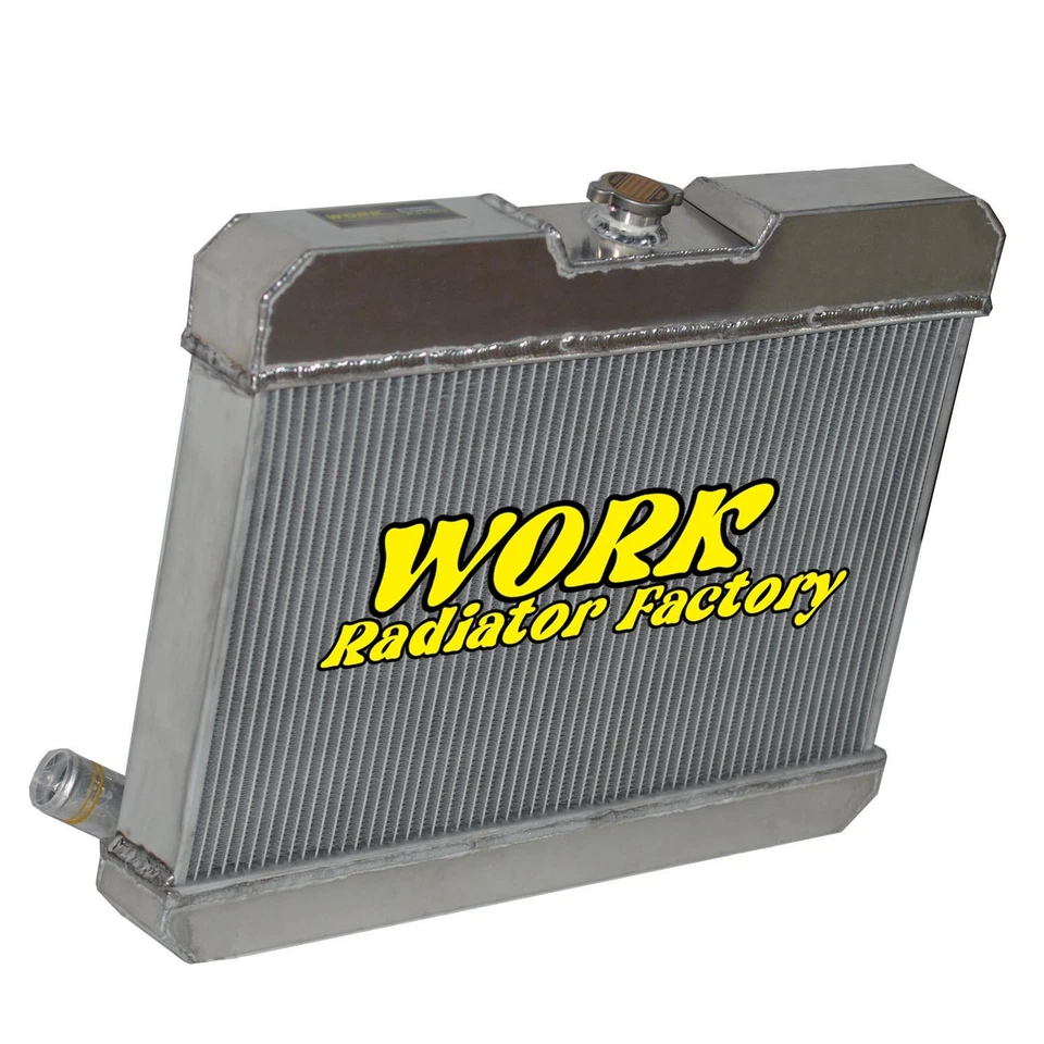 Radiador todo de aluminio apto para 1962 1963 Buick Skylark motor V8 de 3,5 L AT MT Foto 4 de 4