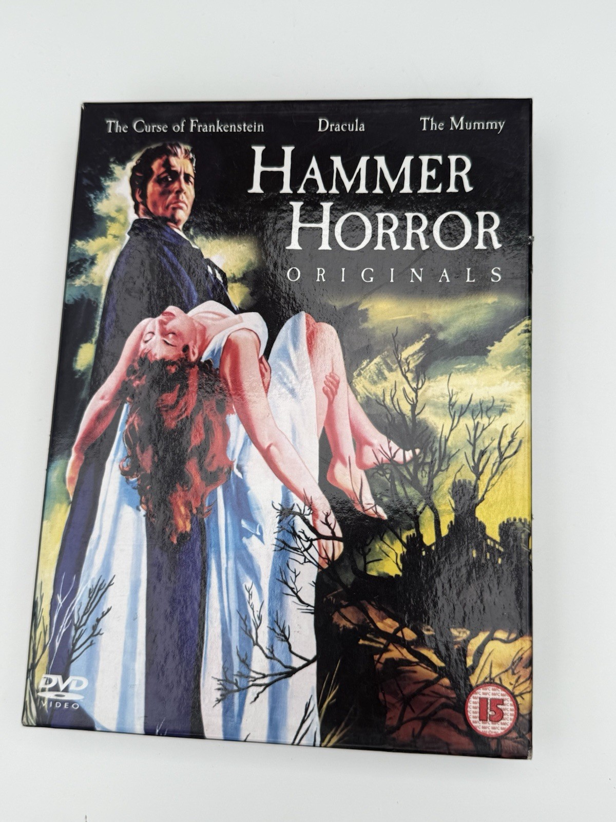 Hammer Horror Originals DVD Box Set Dracula, Mummy, Frankenstein With Art Cards