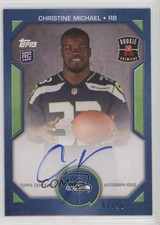 2013 Topps Rookie Premiere Auto 67/90 Christine Michael #RPA-CM Auto 0bm