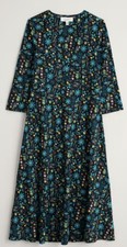 Seasalt Cornwall  Twist  & Dry Ladies Waterfront Dress Size 10. Floral.
