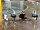 LEGO Star Wars Sith Face Anakin Skywalker Minifigure (plus Clones And R2D2)