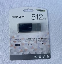 New PNY ELEDGE 512GB USB 3.0 Flash Drive