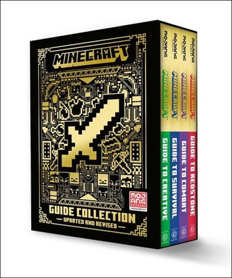 Minecraft: Guide Collection 4-Book Boxed Set (Updated): Survival (Updated), Crea