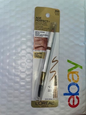 LOREAL Age Perfect Magnifying Brow Pencil 200 BLONDE sealed NIP Ultra Fine Point