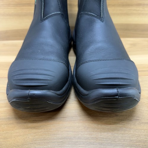 Blundstone Mens Boots Size US 11.5 Black Leather Steel Toe Chukka Ankle AU 10.5 - Picture 3 of 12