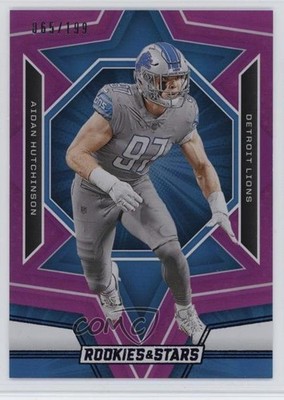 2023 Panini Rookies & Stars Purple /199 Aidan Hutchinson #32 1qe6