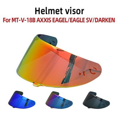 Helmet Visor For MT-V-18B AXXIS EAGEL/EAGLE SV/DARKEN anti-uv windshield