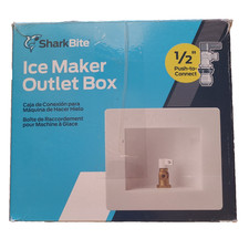 Ice Maker Outlet Box New in Open Box1/2 Push-...
