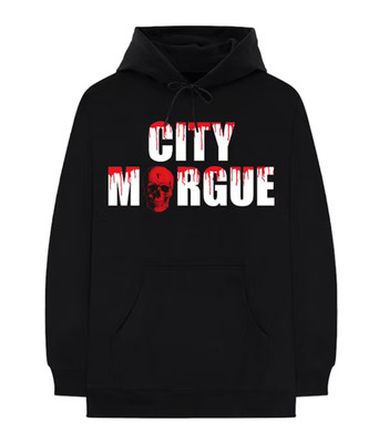 VLONE x City Morgue Dogs Hoodie BLACK Size XL NEW IN BAG
