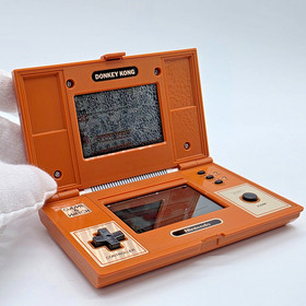 Nintendo Game & Watch Donkey Kong Tested No Battery Leak Clip Damage 60005