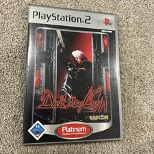 SONY PLAYSTATION 2 GAME DEVIL MAY CRY CAPCOM PLATINUM PS2 WITH MANUAL PAL