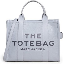 Marc Jacobs The Leather Medium Tote Bag - Wolf Grey H004L01PF21-050