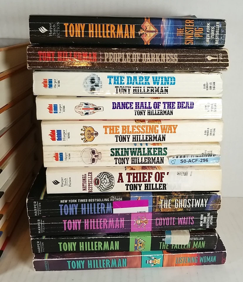Complete Series JOE LEAPHORN AND JIM CHEE 1-18 Tony Hillerman Lot 8 HC - 10PB - Image 2 of 4