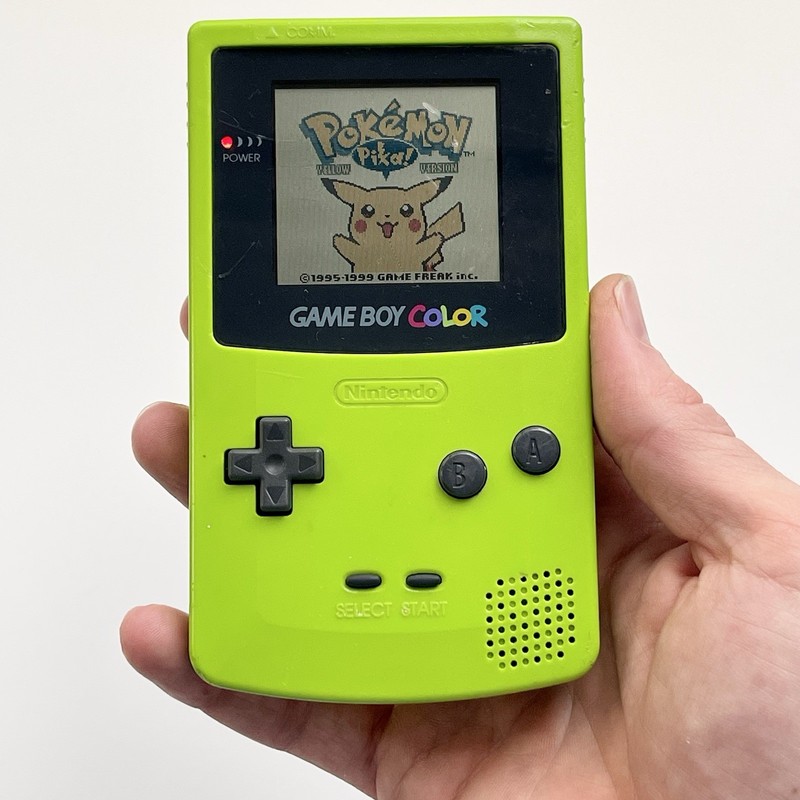 Nintendo Game Boy Color (Kiwi/Lime Green) - Genuine OEM Console. AUS region