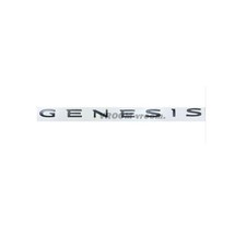 Genuine Oem Exterior Exterior Black Emblem Rear Genesis For G80 Genuine Oem Exterior Exterior Black Emblem Rear Genesis For G80