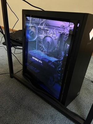 HP OMEN 25L Gaming Desktop, Black, RTX 2060 SUPER, Intel Core i7 10700, RGB+WIFI