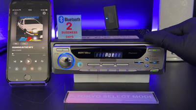 カーオーディオ Pioneer carrozzeria MEH-P717 Pioneer Carrozzeria MEH-P717 MD Player Added Bluetooth Dolphin