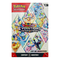 Pokemon Prismatic Evolutions Booster Bundle (6 Packs) - French Sealed