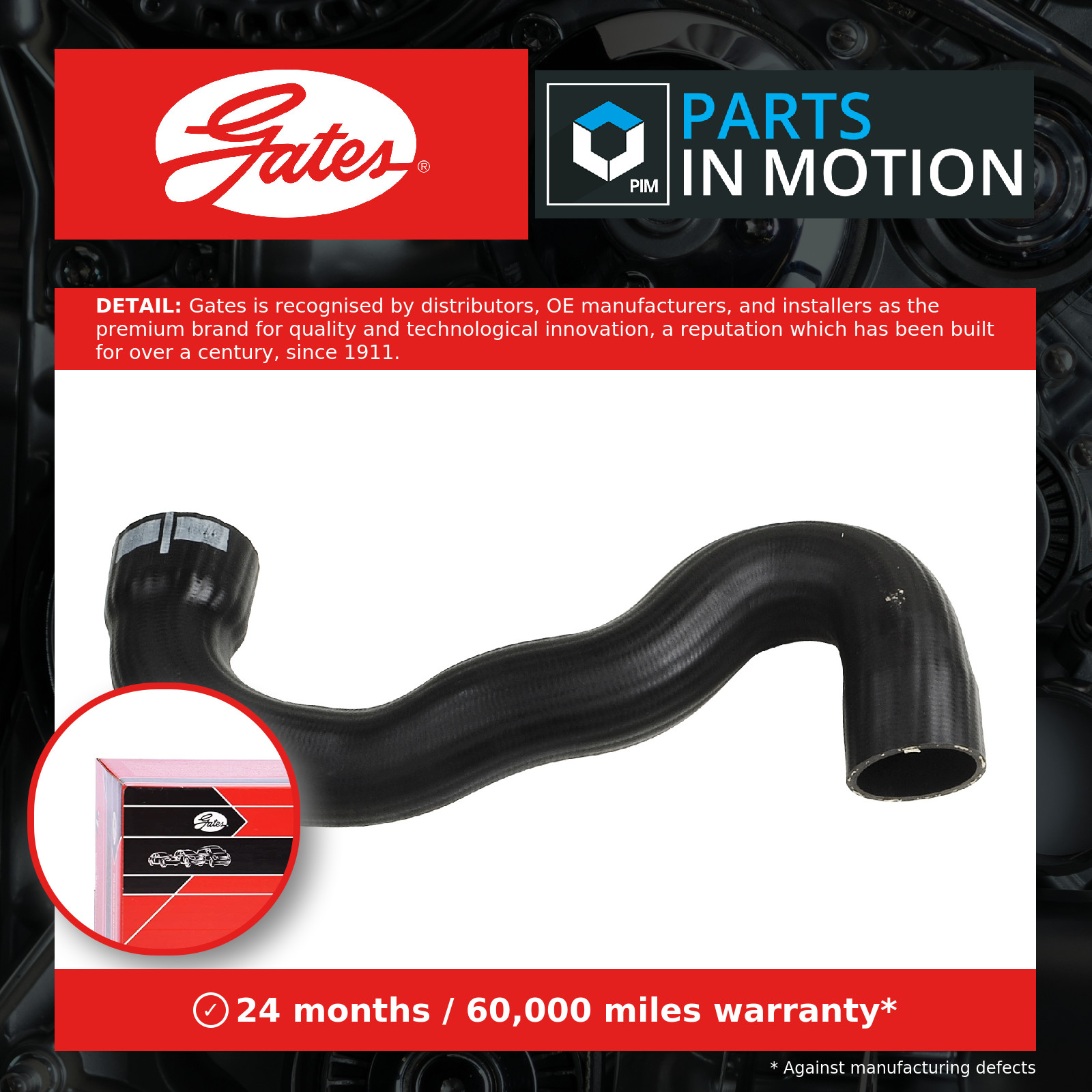Gates Turbocharger Hose - 09-0097 - Fits Peugeot - Equivalent to OE Quality - Image 13