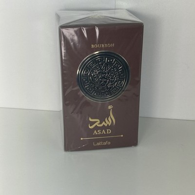 ASAD BOURBON BY LATTAFA Perfumes 3.4 Oz 100 Ml Eau De Parfum Spray For Men  
