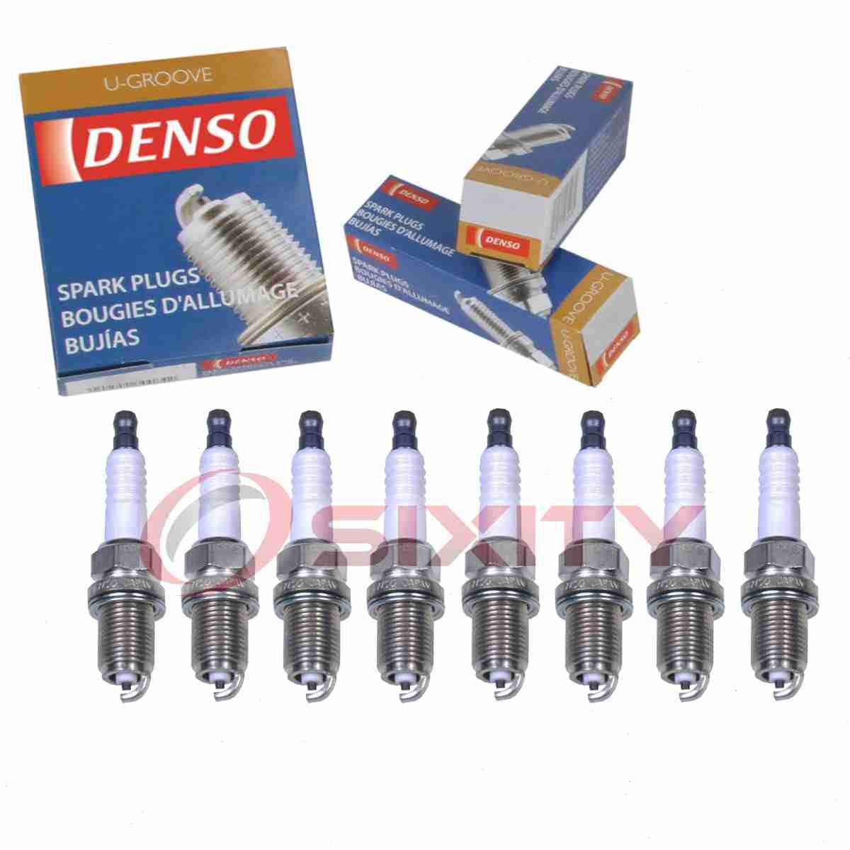 8 pc DENSO 3121 Standard U-Groove Spark Plugs for M05269899 M04671057 nv