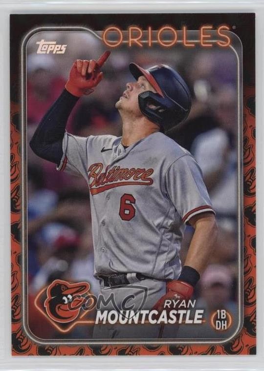 2024 Topps Series 1 Team Color Border Ryan Mountcastle #34 b9e