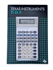 Taschenrechner Texas Instruments TI-55-II + O...