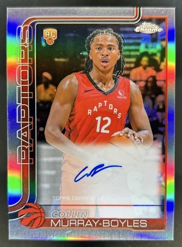 2025 Topps Collin Murray-Boyles Chrome Rookie Autographs (Raw)