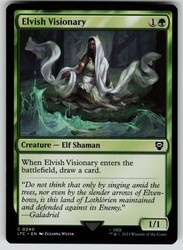 Elvish Visionary #240 Commander: The Lord of the Rings: Tales of Middle-earth