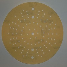 MIRKA Scheiben Gold Ø 150 mm Klett P320 103-fach gelocht (100 St)  