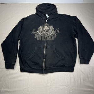 Nirvana Zip Up Hoodie | eBay