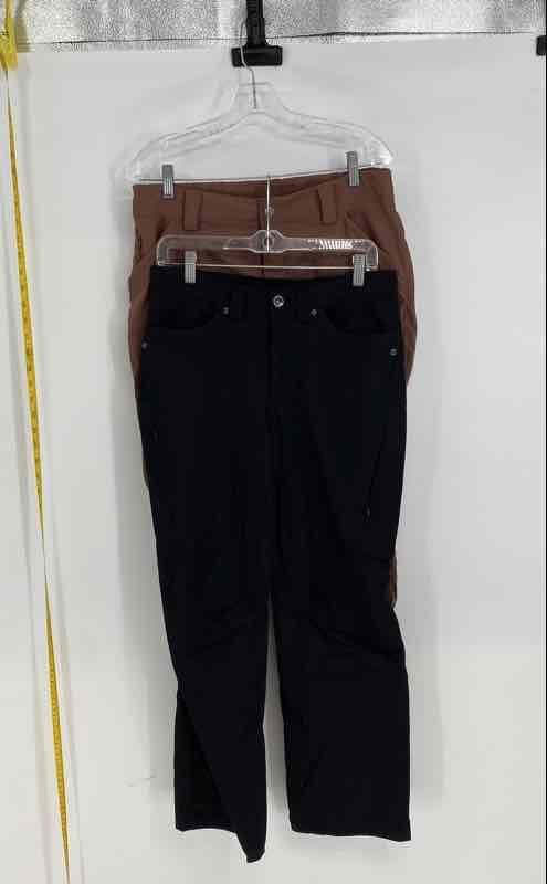 Duluth Womens Pink Black Pocket Straight Leg Cargo Pants Size 10/29 Lot Of 2