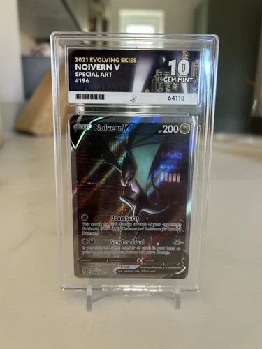 Pokémon TCG Noivern v Evolving Skies Special Art Rare 196/203 Ace 10 GEM MINT