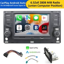 AndroidAuto Carplay Noname 5GD035280B Autoradio für VW Passat B8 Golf 7 7.5 GTR
