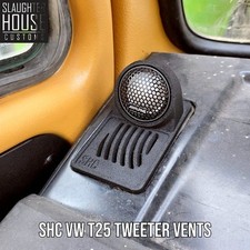 SHC VW T25 T3 Vanagon Tweeter Dash Vents