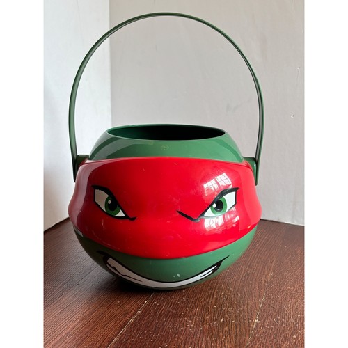 Teenage Mutant Ninja Turtles Raphael Halloween Trick or Treat Bucket Pail 2017