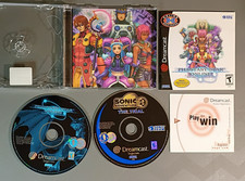 VERY GOOD Phantasy Star Online with Sonic 2 Trial Disk- Sega Dreamcast Game
