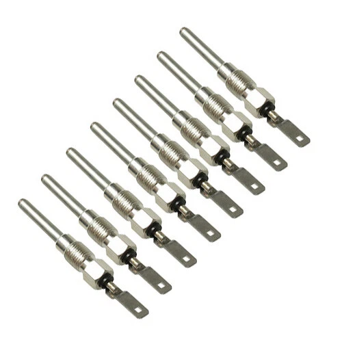 Juego de bujías incandescentes Hummer Chevy de arranque rápido diésel de 8 piezas para 6,5 L 6,2 L Foto 2 de 4