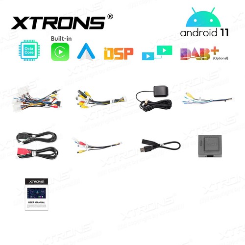 AUTORADIO ANDROID 11 STEREO AUTO TOYOTA RAV 4 2013-2017 NAVIGATORE GPS WIFI DSP - Foto 11 di 11