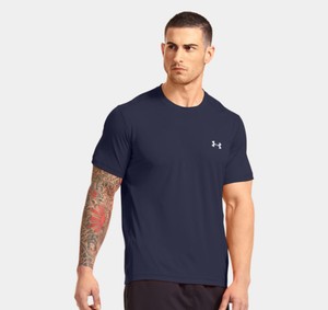 Under Armour Armourvent Short Sleeve T-Shirt - Midnight Navy, Small 887547914690 | eBay