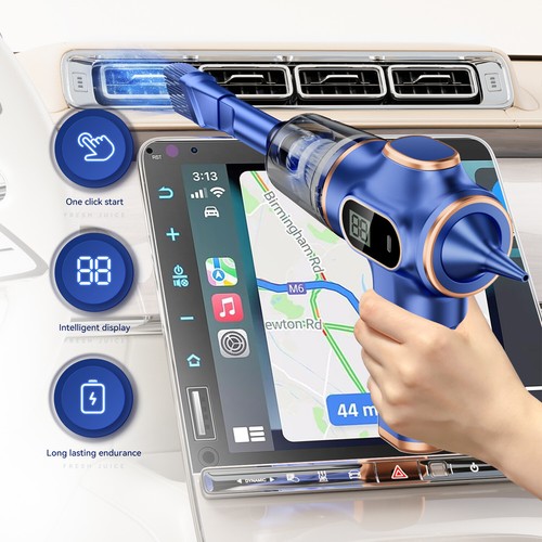 95000pa Powerful Car Vacuum Cleaner Wet/Dry Cordless StrongSuction Handheld 120W - Picture 3 of 17