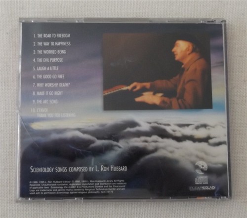 L. Ron Hubbard CD The Road to Freedom w/ friends Karen Black, John Travolta, etc - Picture 2 of 3