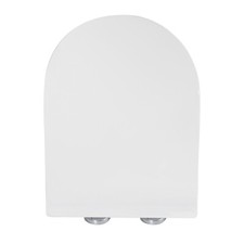 OPEN-BOX UF080 18.25" Elongated U Shape Toilet Seat Soft Close Quick Release UF