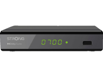 STRONG SRT 8119 DVB-T2 Receiver (HDTV, DVB-T2 HD, Schwarz)