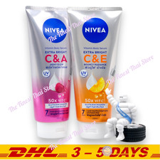 Pack 2 : NIVEA extra white C E C A vitamin lotion Body Care Skin Whitening 320ml