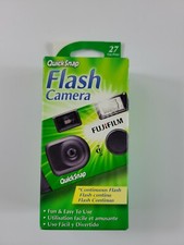 Fujifilm Fuji Quicksnap 400 Single Use Disposable 35mm Camera with Flash