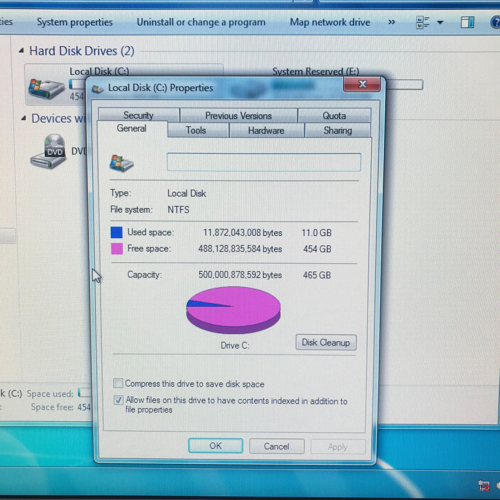 HP Compaq SFF PC Core 2 3.00GHz 4GB RAM 500GB HDD (Windows 7 Pro 32-Bit)
