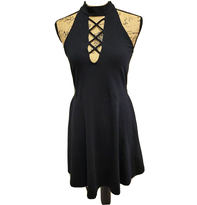 chinese dress ladies White Eyelet Dress - Cutout Ruffle Skater Dress main image 1